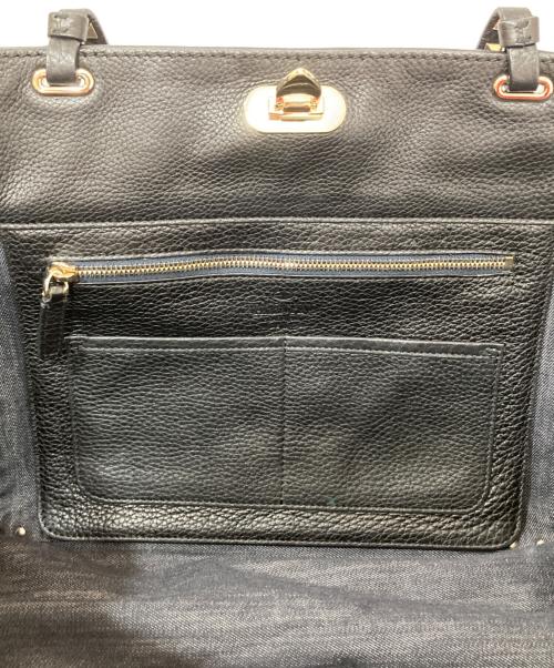 VALENTINO GARAVANI（ヴァレンティノ・ガラヴァーニ）VALENTINO GARAVANI (ヴァレンティノ・ガラヴァーニ) デニム ロックスタッズ2WAYバッグ ショルダー付きハンドバッグ インディゴの古着・服飾アイテム