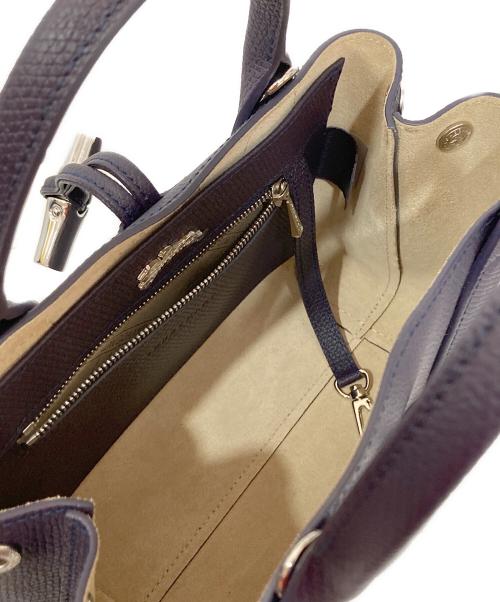 LONGCHAMP（ロンシャン）LONGCHAMP (ロンシャン) ロゾハンドバッグ 10095HPN645 ネイビーの古着・服飾アイテム
