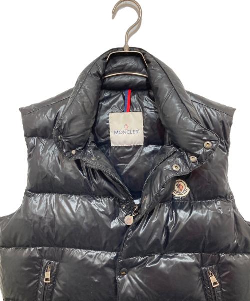 MONCLER（モンクレール）MONCLER (モンクレール) TIB GILETダウンベスト ブラック サイズ:1の古着・服飾アイテム