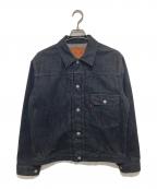FULLCOUNTフルカウント）の古着「Type 1 Black Denim Jacket　ファーストタイプデニムジャケット　2107BK」｜ブラック
