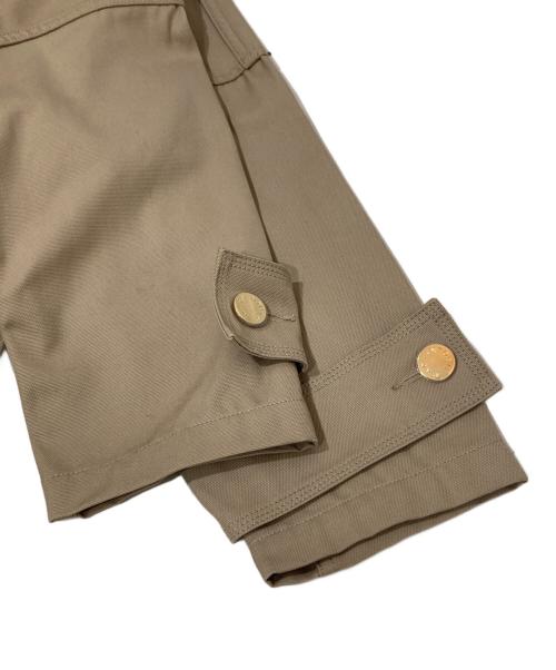 MACKINTOSH（マッキントッシュ）MACKINTOSH (マッキントッシュ) HUMBIE NO COLLAR DNM JACKET(ハンビーノカラーデニムジャケット) 25SS L251ND1004JKZI ベージュ サイズ:6の古着・服飾アイテム