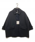 MACKINTOSHマッキントッシュ）の古着「HUMBIE メルトンコート　ハンビーメルトンコート　MO7272-MOP5781」｜ブラック