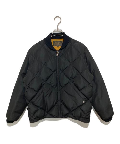 Eddie Bauer（エディーバウアー）Eddie Bauer (エディーバウアー) Skyliner Jacket　スカイライナージャケット　復刻スカイライナージャケット　EB0102-M1002 ブラック サイズ:Mの古着・服飾アイテム