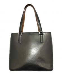LOUIS VUITTON（ルイ ヴィトン）の古着「ルイ・ヴィトン ストックトン トートバッグ トートバッグ バッグ M55115」｜グレー