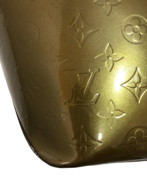 LOUIS VUITTON（ルイ ヴィトン）LOUIS VUITTON (ルイ ヴィトン) ベルビュー GM トートバッグ モノグラム ヴェルニ ヴヴェール ブロンズ パテントレザー M93674 オリーブ サイズ:GMの古着・服飾アイテム