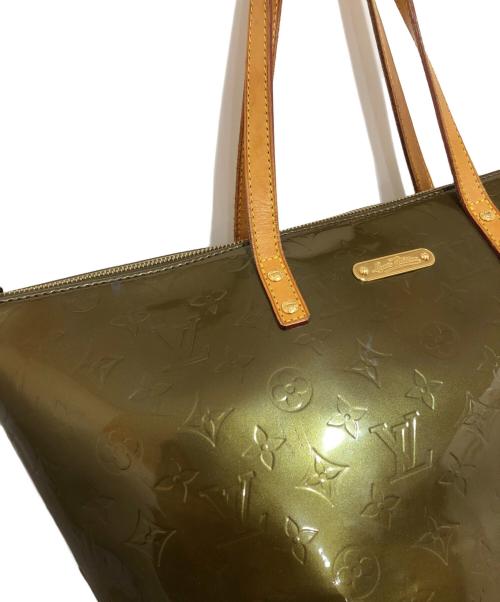 LOUIS VUITTON（ルイ ヴィトン）LOUIS VUITTON (ルイ ヴィトン) ベルビュー GM トートバッグ モノグラム ヴェルニ ヴヴェール ブロンズ パテントレザー M93674 オリーブ サイズ:GMの古着・服飾アイテム