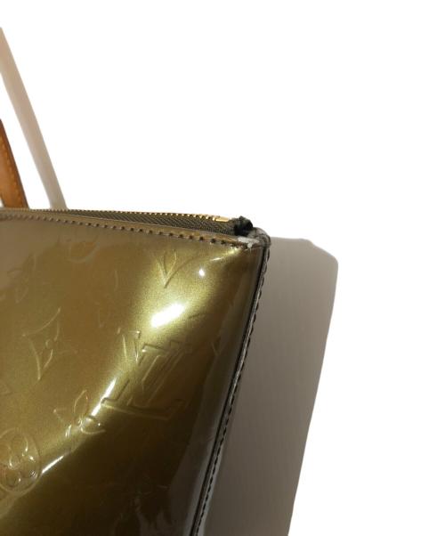 LOUIS VUITTON（ルイ ヴィトン）LOUIS VUITTON (ルイ ヴィトン) ベルビュー GM トートバッグ モノグラム ヴェルニ ヴヴェール ブロンズ パテントレザー M93674 オリーブ サイズ:GMの古着・服飾アイテム