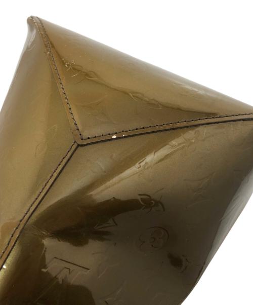 LOUIS VUITTON（ルイ ヴィトン）LOUIS VUITTON (ルイ ヴィトン) ベルビュー GM トートバッグ モノグラム ヴェルニ ヴヴェール ブロンズ パテントレザー M93674 オリーブ サイズ:GMの古着・服飾アイテム