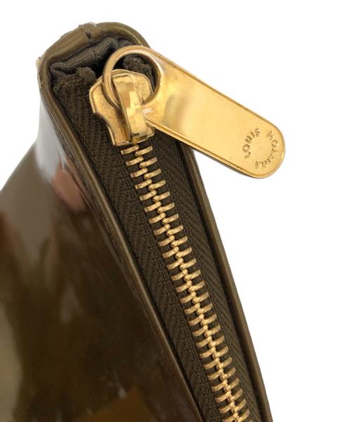 LOUIS VUITTON（ルイ ヴィトン）LOUIS VUITTON (ルイ ヴィトン) ベルビュー GM トートバッグ モノグラム ヴェルニ ヴヴェール ブロンズ パテントレザー M93674 オリーブ サイズ:GMの古着・服飾アイテム