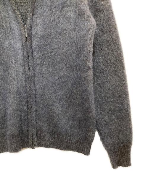Needles（ニードルズ）Needles (ニードルズ) Zipped Mohair Cardigan　モヘヤニットジップカーディガン　NS283 ネイビー サイズ:Sの古着・服飾アイテム
