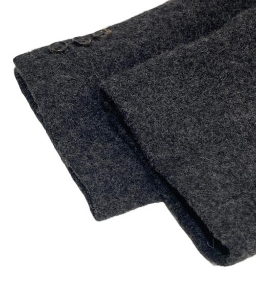 COMME des GARCONS HOMME PLUS（コムデギャルソンオムプリュス）COMME des GARCONS HOMME PLUS (コムデギャルソンオムプリュス) 90’S チェック切替ウール2Bテーラードジャケット　PJ-04023M グレー サイズ:Mの古着・服飾アイテム