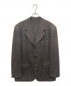 COMME des GARCONS HOMMEコムデギャルソン オム）の古着「ウール3Bテーラードジャケット　HJ-07028L」｜グレー