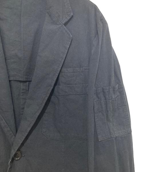 Y's（ワイズ）Y's (ワイズ) 製品染め テーラードジャケット 09AW 	MZ-J16-003-2 ネイビー サイズ:4の古着・服飾アイテム