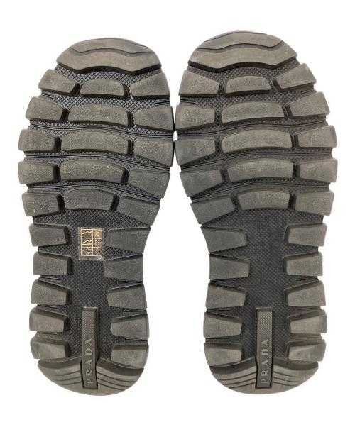 PRADA（プラダ）PRADA (プラダ) Prax 01 レザー スニーカー 	1E804M ホワイト サイズ:38の古着・服飾アイテム