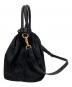 PRADA (プラダ) TESSUTO BOW / 2WAYショルダーバッグ ブラック：40000円