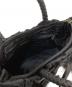 中古・古着 PRADA (プラダ) TESSUTO BOW / 2WAYショルダーバッグ ブラック：40000円