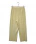 PLEATS PLEASE (プリーツプリーズ) THICKER BOTTOMS 2（シッカーボトムス）/ プリーツパンツ　PP31JF392 イエロー サイズ:2：23000円