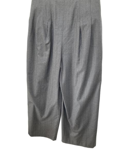 AURALEE（オーラリー）AURALEE (オーラリー) WOOL FULLING FLANNEL STRIPE JUMPSUIT ジャンプスーツ　A24AT05HC グレー サイズ:1の古着・服飾アイテム