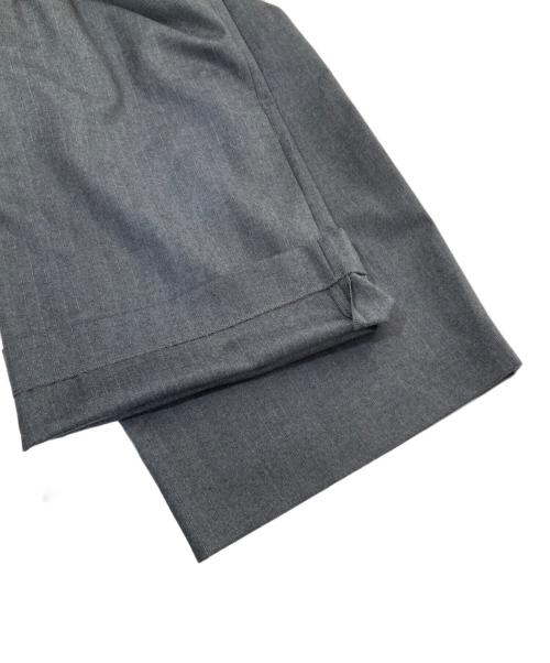 AURALEE（オーラリー）AURALEE (オーラリー) WOOL FULLING FLANNEL STRIPE JUMPSUIT ジャンプスーツ　A24AT05HC グレー サイズ:1の古着・服飾アイテム