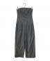 AURALEE（オーラリー）の古着「WOOL FULLING FLANNEL STRIPE JUMPSUIT ジャンプスーツ　A24AT05HC」｜グレー
