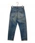 AURALEE (オーラリー) SELVEDGE FADED LIGHT DENIM NARROW PANTS(セルビッチフェイデッドライトデニムナローパンツ) A23AP04DE インディゴ サイズ:1：22000円