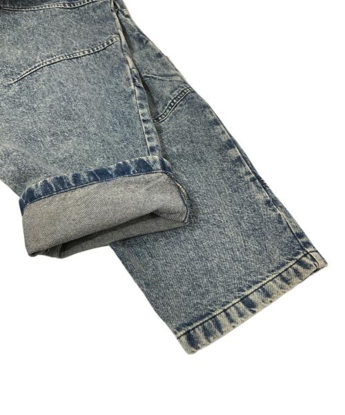 DIESEL（ディーゼル）DIESEL (ディーゼル) ルーズフィットデニムカーゴパンツ A09535 0EMAN V インディゴ サイズ:28の古着・服飾アイテム