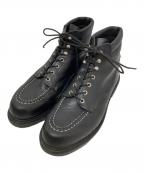 RED WINGレッドウィング）の古着「SUPERSOLE 6 MOC　スーパーソール６モック　8133」｜ブラック