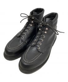 RED WING（レッドウィング）の古着「SUPERSOLE 6 MOC　スーパーソール６モック　8133」｜ブラック