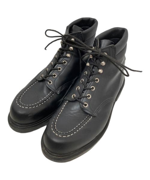 RED WING（レッドウィング）RED WING (レッドウィング) SUPERSOLE 6 MOC　スーパーソール６モック　8133 ブラック サイズ:US10.5の古着・服飾アイテム