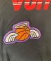 中古・古着 LOUIS VUITTON (ルイ ヴィトン) NBA (エヌビーエー) NBAマルチパッチTシャツ　RM212M DT3 HLY21W ブラック サイズ:M：50000円