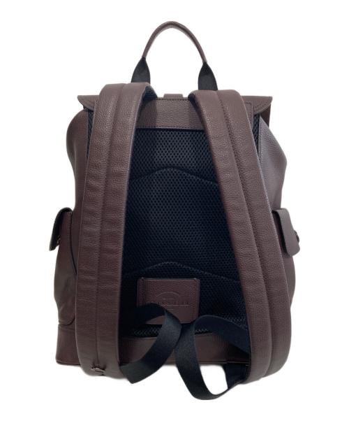 COACH（コーチ）COACH (コーチ) ハドソン レザーリュック　F36811 パープルの古着・服飾アイテム