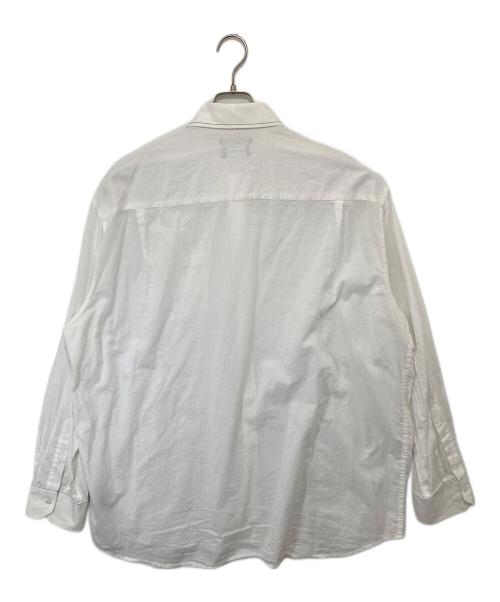 RAF SIMONS（ラフシモンズ）RAF SIMONS (ラフシモンズ) 10 corso como (ディエチ コルソコモ) EXTRA BIG SHIRTS　エクストラビッグシャツ　162-1004 ホワイト サイズ:46の古着・服飾アイテム