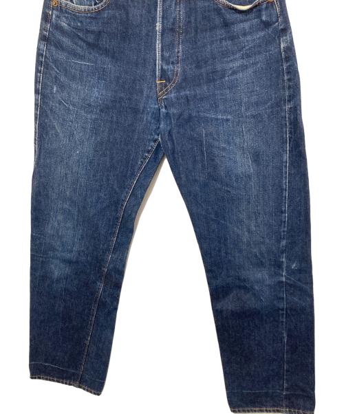LEVI'S（リーバイス）LEVI'S (リーバイス) 60’s 501デニムパンツ USA製 ビッグE初期 赤耳 レインボーステッチ トップボタン点々刻印 フライボタン16刻印 Vステ ズレカン 足長R インディゴ サイズ:W29×L32 (実寸68cm×72㎝)の古着・服飾アイテム