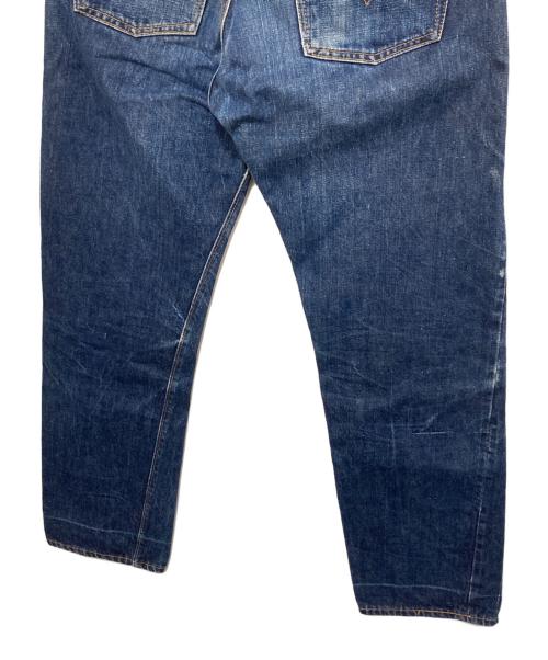 LEVI'S（リーバイス）LEVI'S (リーバイス) 60’s 501デニムパンツ USA製 ビッグE初期 赤耳 レインボーステッチ トップボタン点々刻印 フライボタン16刻印 Vステ ズレカン 足長R インディゴ サイズ:W29×L32 (実寸68cm×72㎝)の古着・服飾アイテム