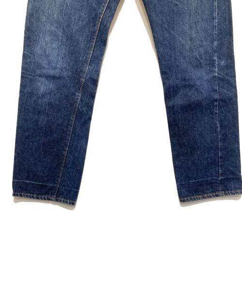 LEVI'S（リーバイス）LEVI'S (リーバイス) 60’s 501デニムパンツ USA製 ビッグE初期 赤耳 レインボーステッチ トップボタン点々刻印 フライボタン16刻印 Vステ ズレカン 足長R インディゴ サイズ:W29×L32 (実寸68cm×72㎝)の古着・服飾アイテム