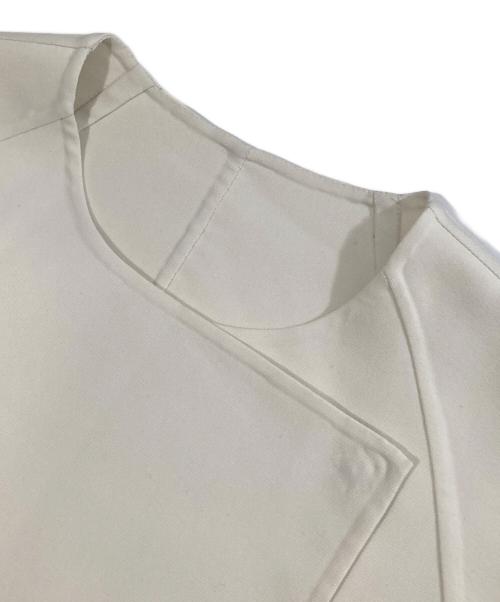 ESTNATION（エストネーション）ESTNATION (エストネーション) ポリエステルリバーケープコート　41-109-01-010131 ホワイト サイズ:Freeの古着・服飾アイテム