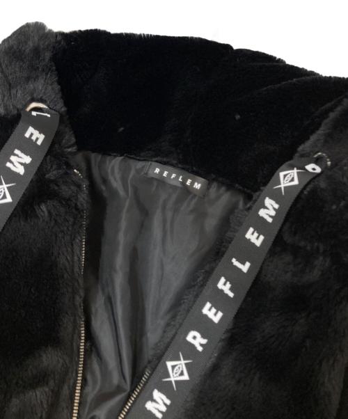 REFLEM（レフレム）REFLEM (レフレム) うさ耳BIGファーパーカー RF22-H12 ブラック サイズ:SIZE Freeの古着・服飾アイテム