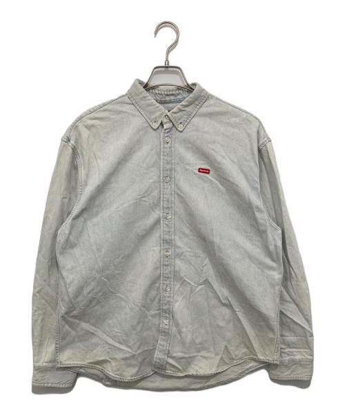 SUPREME（シュプリーム）SUPREME (シュプリーム) Small Box Shirt Washed Denim 24FW インディゴ サイズ:Sの古着・服飾アイテム