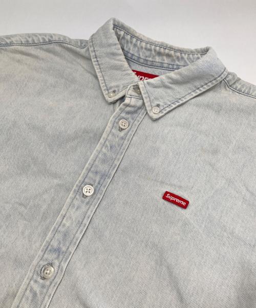SUPREME（シュプリーム）SUPREME (シュプリーム) Small Box Shirt Washed Denim 24FW インディゴ サイズ:Sの古着・服飾アイテム