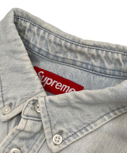 SUPREME（シュプリーム）SUPREME (シュプリーム) Small Box Shirt Washed Denim 24FW インディゴ サイズ:Sの古着・服飾アイテム