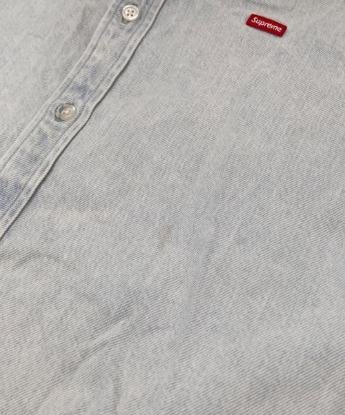 SUPREME（シュプリーム）SUPREME (シュプリーム) Small Box Shirt Washed Denim 24FW インディゴ サイズ:Sの古着・服飾アイテム