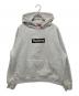 Supreme（シュプリーム）の古着「Box logo Hooded Sweatshirt　迷彩ボックスロゴ　パーカー」｜グレー