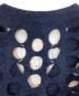 中古・古着 Maison Margiela (メゾンマルジェラ) パンチング ニットベスト　KNIT VEST　S51HA1064 S17484 ネイビー サイズ:S：20000円