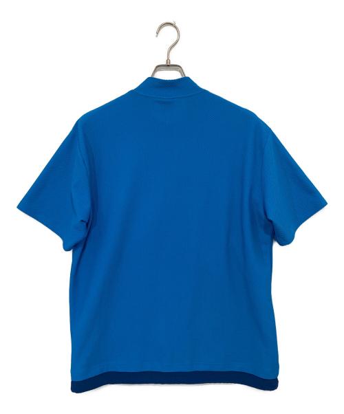 acanthus（アカンサス）acanthus (アカンサス) muta MARINE (ムータマリン) MOCKNECK TOP　モックネックトップ　MMAC-MA2520 スカイブルー サイズ:6の古着・服飾アイテム