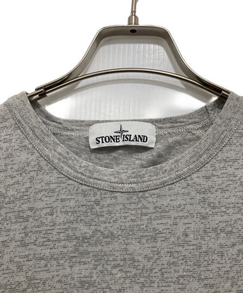 STONE ISLAND（ストーンアイランド）STONE ISLAND (ストーンアイランド) Tシャツ グレー サイズ:Mの古着・服飾アイテム