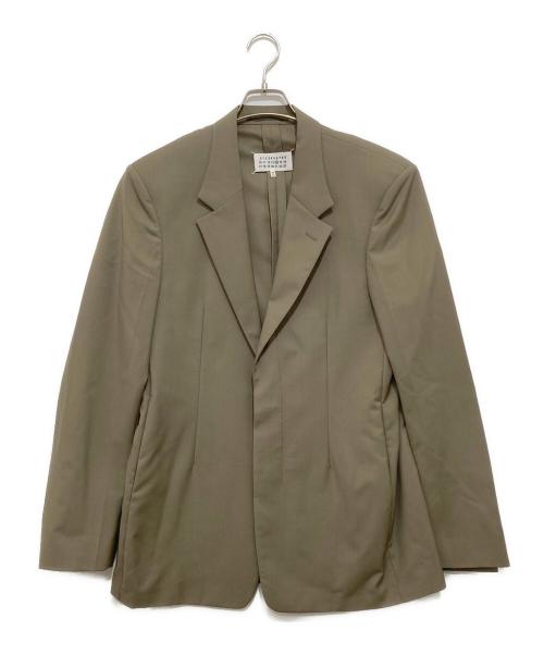 Maison Margiela（メゾンマルジェラ）Maison Margiela (メゾンマルジェラ) 2B テーラードジャケット　 20SS　S50BN0430 S52640 グリーン サイズ:48の古着・服飾アイテム