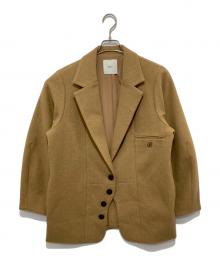 Eaphi（エフィ）の古着「CLASSIC WOOL WAVE JACKET（クラシックウールウェーブジャケット） 84001-1199」｜ブラウン