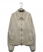 UNDERCOVERアンダーカバー）の古着「縮絨Wブルゾン 20AW UCZ4202-3」｜アイボリー