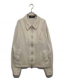 UNDERCOVER（アンダーカバー）の古着「縮絨Wブルゾン 20AW UCZ4202-3」｜アイボリー