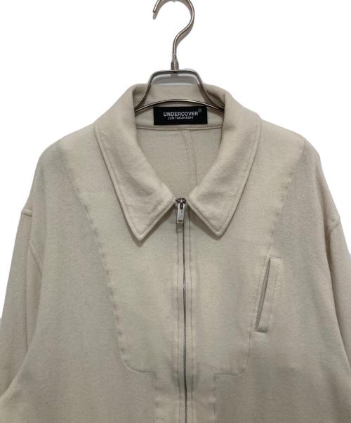 UNDERCOVER（アンダーカバー）UNDERCOVER (アンダーカバー) 縮絨Wブルゾン 20AW UCZ4202-3 アイボリー サイズ:3の古着・服飾アイテム